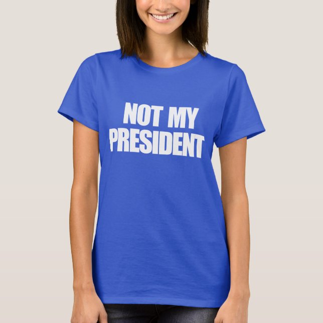 CAMISETA NO MI PRESIDENTE (Anverso)