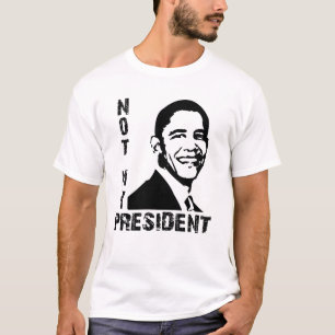 Camiseta No mi presidente Obama