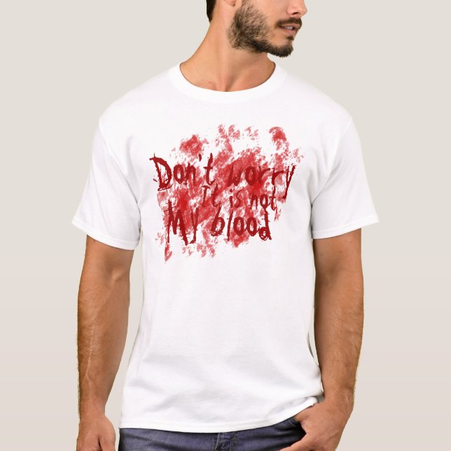 Camiseta No mi sangre (Anverso)