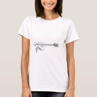 Camiseta no mire detrás