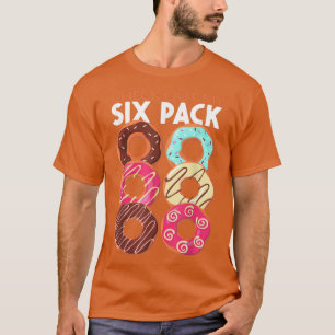 Camiseta No mire mi paquete de bolas de nuez de Doughnut