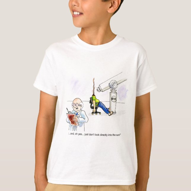 Camiseta ¡No mires al Sol! (Anverso)