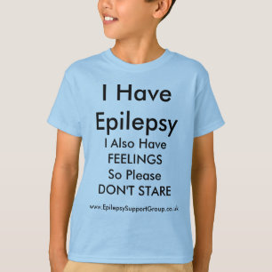 Camiseta No miro fijamente por favor tengo epilepsia