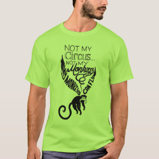 Camiseta No mis monos