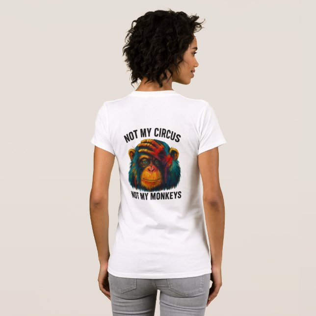 CAMISETA NO MIS MONOS (Reverso completo)