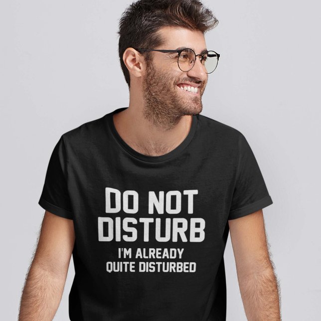 Camiseta No molestar (Subido por el creador)