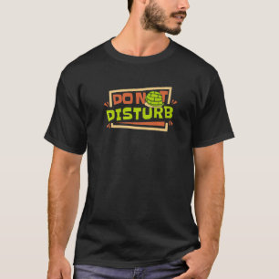 Camiseta No molestar a un lagarto que está atrapando un des