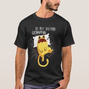 Camiseta No molestar la máquina de Nap Cute Funny Kitty Cat