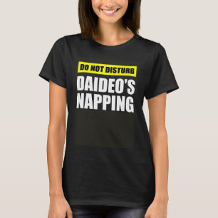 Camiseta No molestar la siesta de Daideo