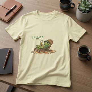 Camiseta No Molestar Mi Relajación Divertidas Vibraciones d