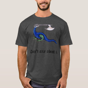 Camiseta No molestar sobre el diseño de un bollo medieval