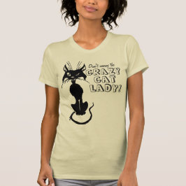 Camiseta No moleste a la señora loca del gato