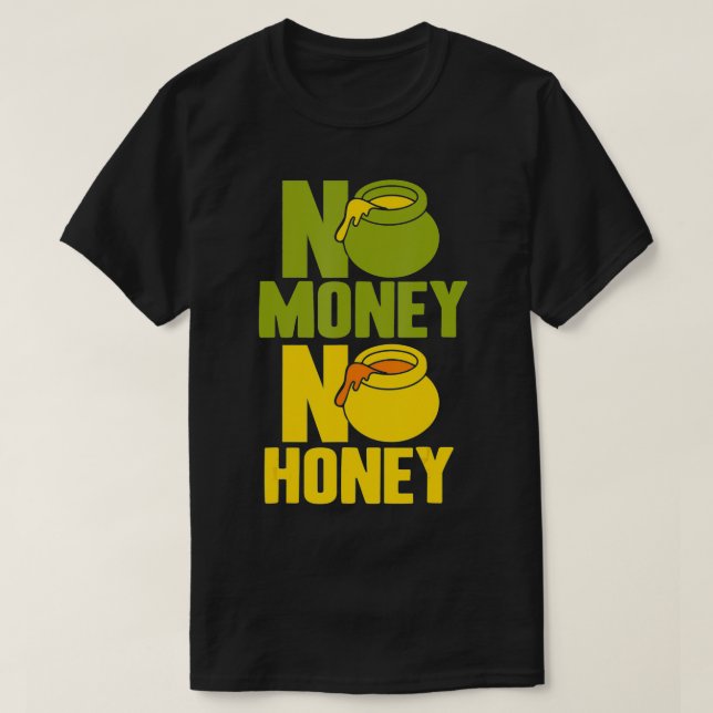 Camiseta No Money No Honey  (Diseño del anverso)