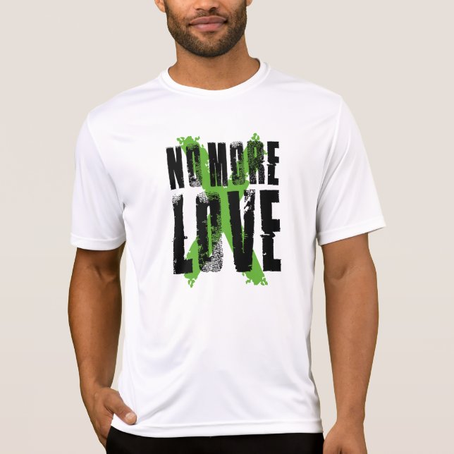 Camiseta No More Love – white Anti-Romance Aesthetic (Anverso)