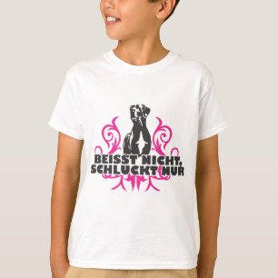 Camiseta no muerde, solo traga
