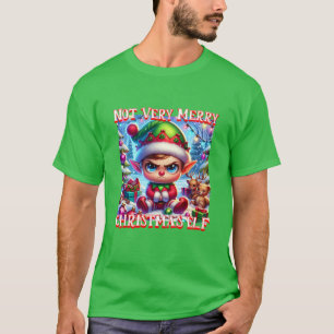 Camiseta No muy Feliz Nochebuena