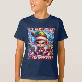 Camiseta No muy Feliz Nochebuena