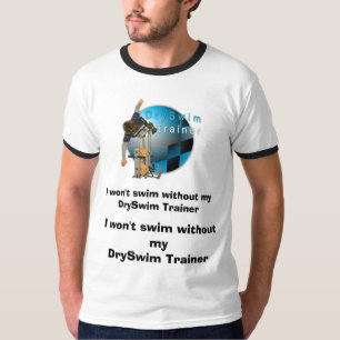 Camiseta No nadaré sin mi instructor de DrySwim