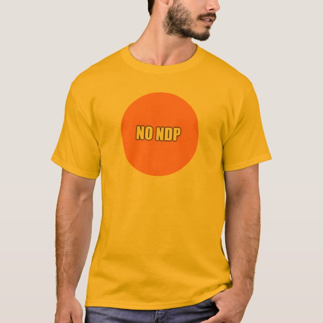 CAMISETA NO NDP (Anverso)