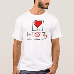 Camiseta No necesita ninguna palabra