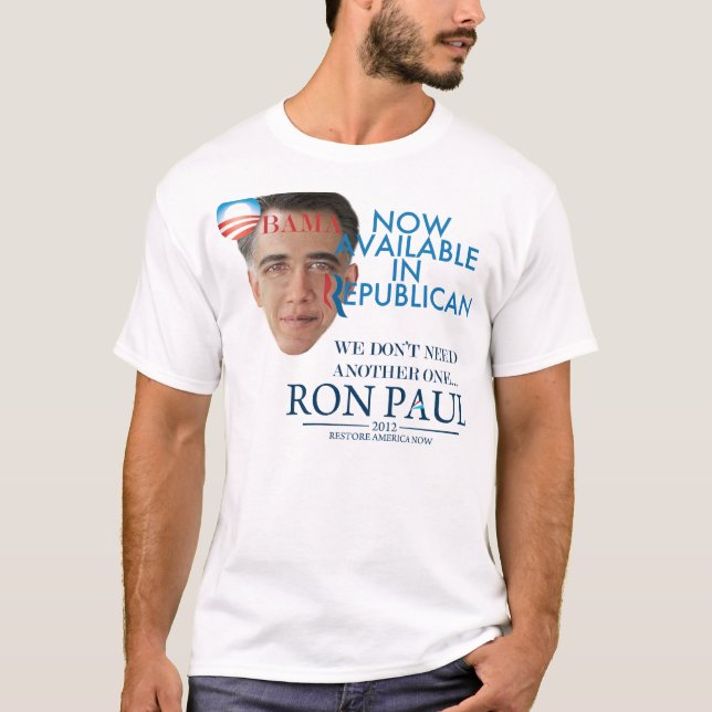 Camiseta No necesitamos a un nuevo Obama (Anverso)