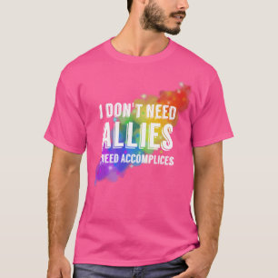 Camiseta No necesito aliados 2