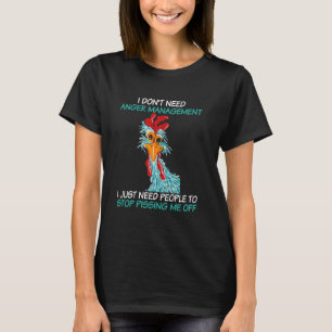 Camiseta No necesito manejar la ira solo necesito que la ge