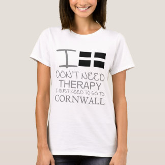 Camiseta No necesito terapia que apenas necesito ir a