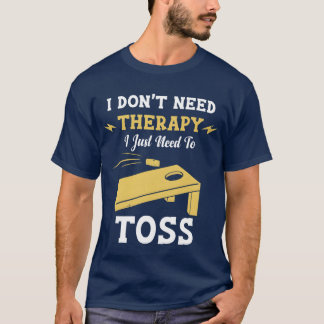Camiseta No necesito terapia, solo necesito amigos divertid