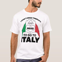 No necesito terapia, solo necesito ir a Italia