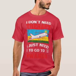 Camiseta No Necesito Terapia Solo Necesito Ir A La R1