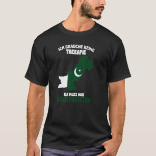 Camiseta No necesito terapia solo necesito ir a Pakistán