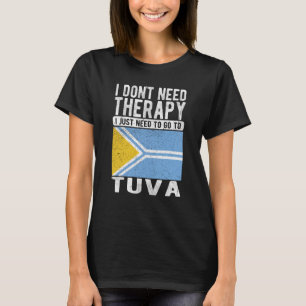 Camiseta No necesito Terapia solo necesito ir a Tuva