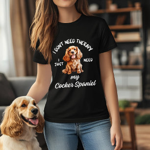 Camiseta No necesito terapia, solo necesito mi español Cock