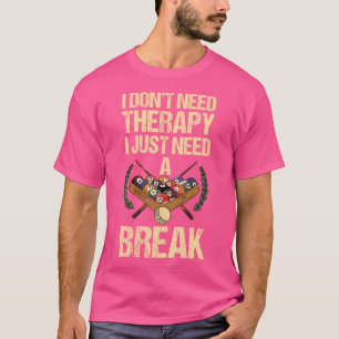 Camiseta No Necesito Terapia Solo Necesito Un Billete De Pi