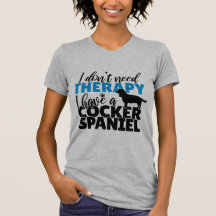 No necesito terapia tengo un espátula de cocker