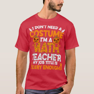 Camiseta No necesito un disfraz, soy el disfraz del profeso