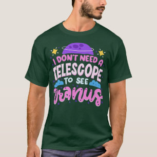 Camiseta No necesito un telescopio para ver la investigació