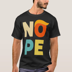 Camiseta No negrita estilo vintage Funny Anti