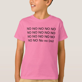 Camiseta no no