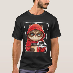 Camiseta No, no es hoy Gato I Perezoso Gato No 1