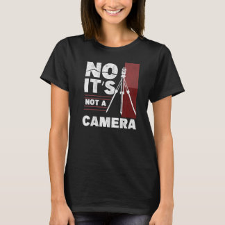 Camiseta No, no es un tren de ingeniero de sondeo de cámara