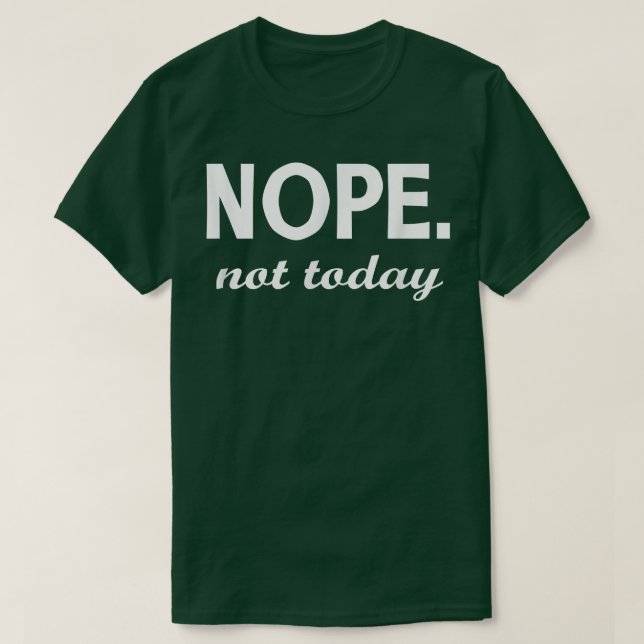 Camiseta No, no es Unirse hoy (Diseño del anverso)