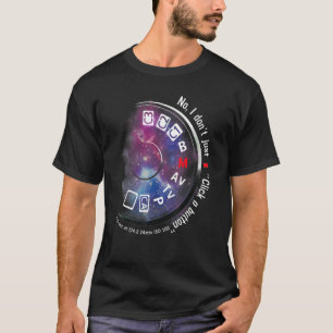 Camiseta No No Simplemente Hago Clic En Un Botón Cámara Fot