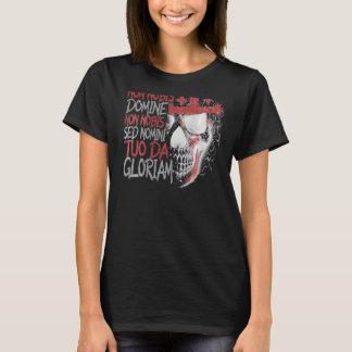 Camiseta No Nobis Domine Non Nobis Sed Nomini Tuo Da Glori