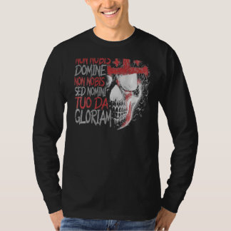 Camiseta No Nobis Domine Non Nobis Sed Nomini Tuo Da Glori