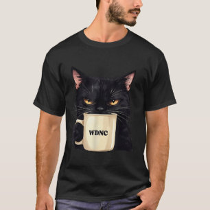 Camiseta No Nos Importa Wdnc Club Black Cat Guay Hombres