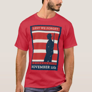 Camiseta No nos olvidemos del 11 de noviembre