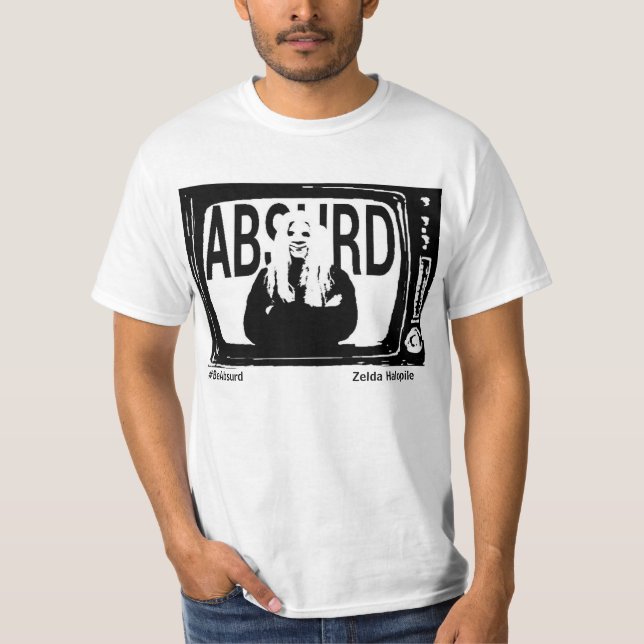 Camiseta No obedezca. No conforme. Sea absurdo otra vez (Anverso)