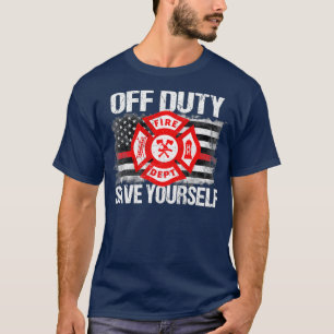 Camiseta No Obligatorio Ahorre Su Propia Familia De Bombero